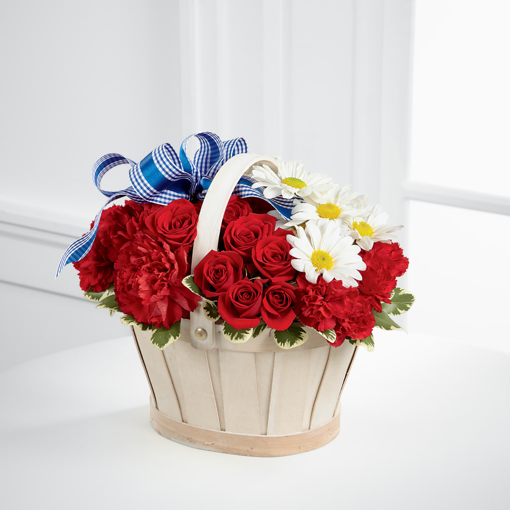 Justice Basket – Freesia Flowers, Tomball TX
