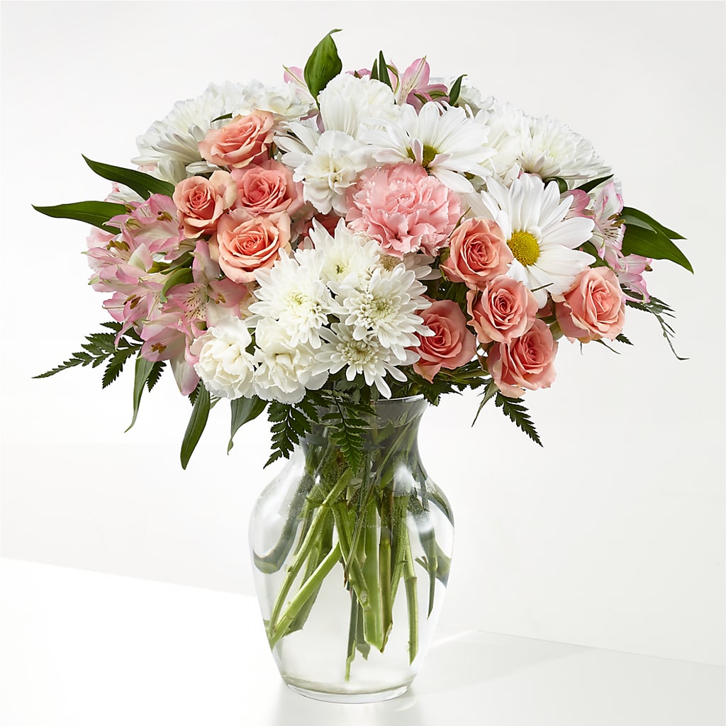 Blush Crush Bouquet – Freesia Flowers, Tomball TX