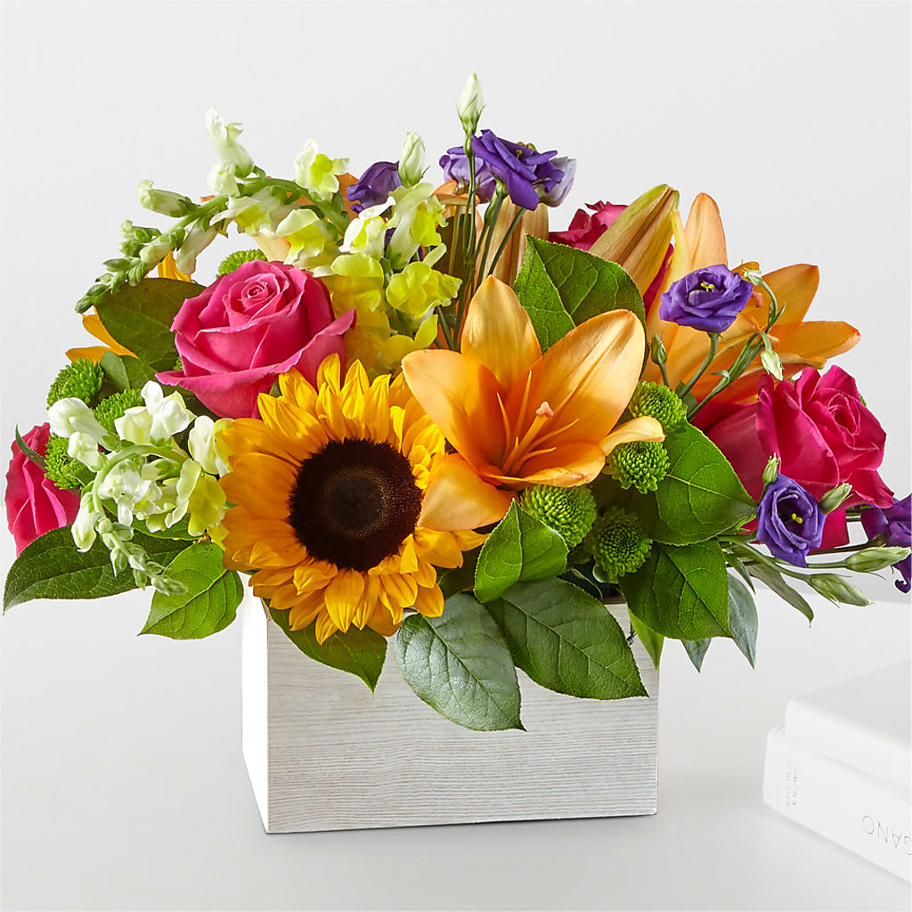 Best Day Box Bouquet – Freesia Flowers, Tomball TX