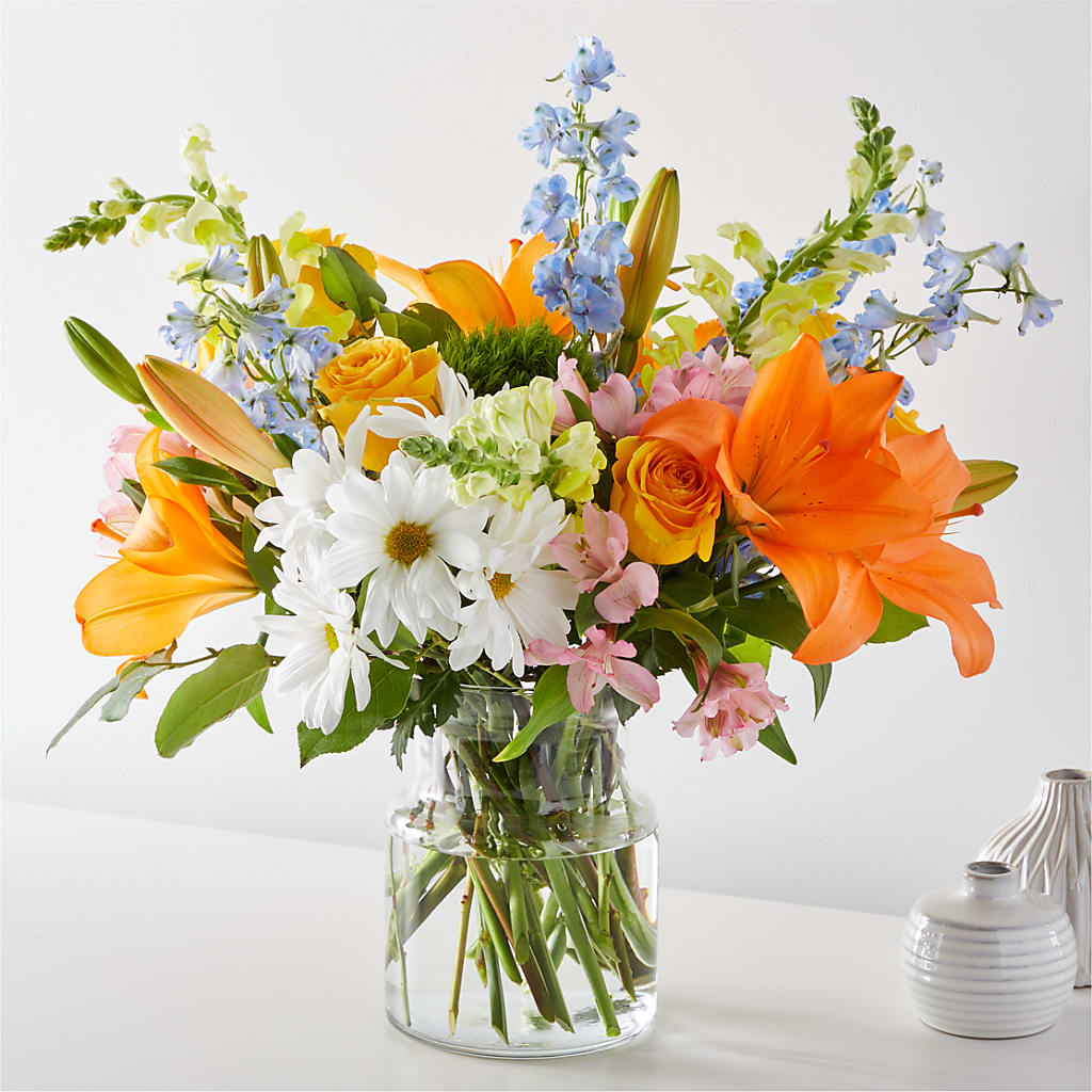 Sun Salutation Bouquet – Freesia Flowers, Tomball TX