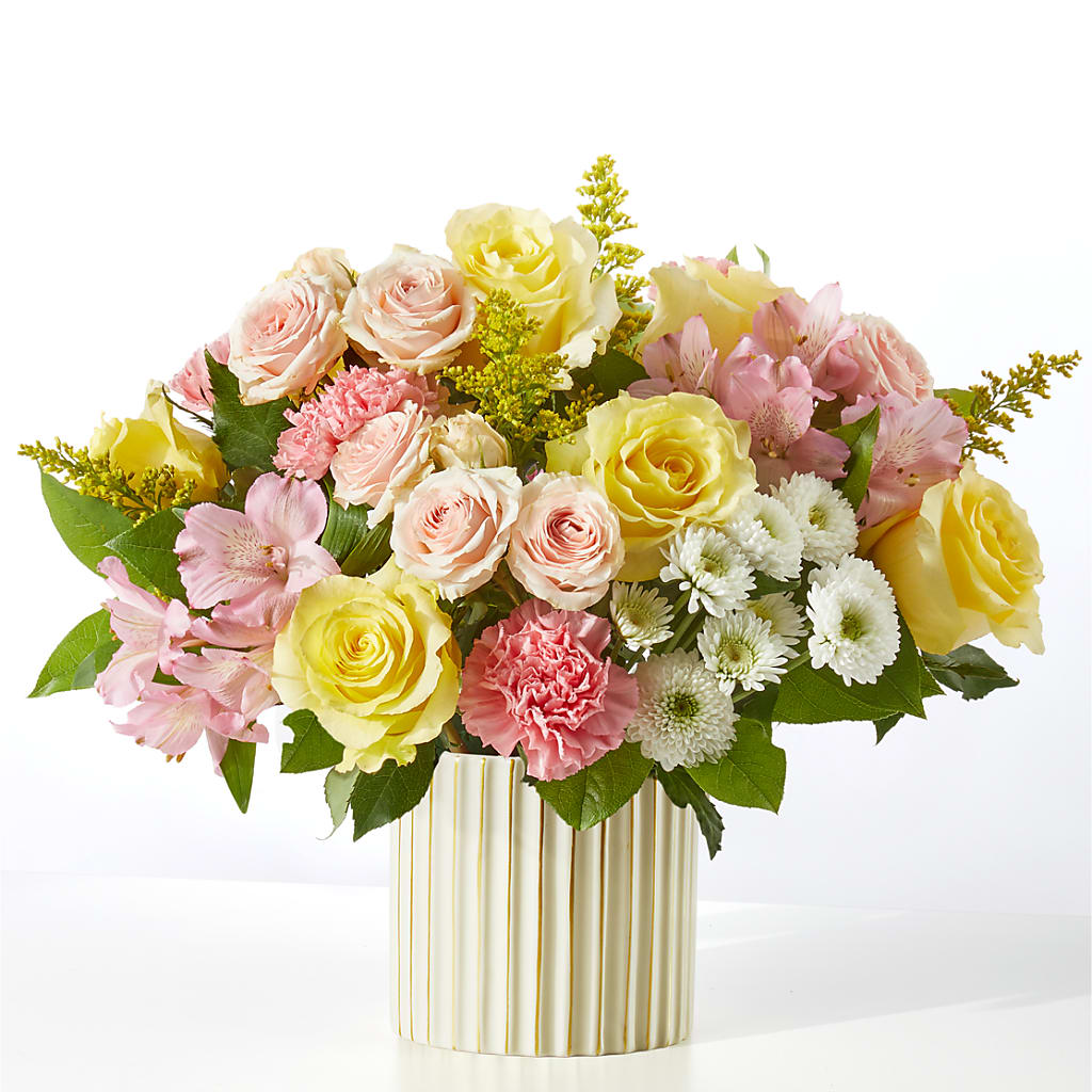 Watercolors Bouquet – Freesia Flowers, Tomball TX