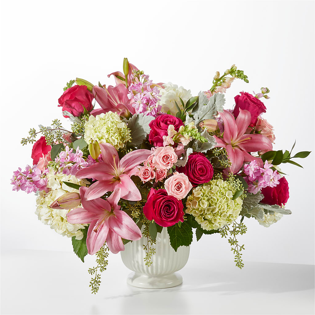 Antique Shopping Bouquet – Freesia Flowers, Tomball TX