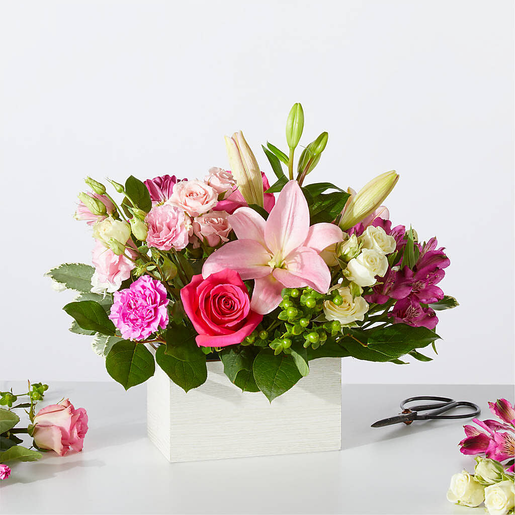 Sweetberry Box – A Florist Original – Freesia Flowers, Tomball TX