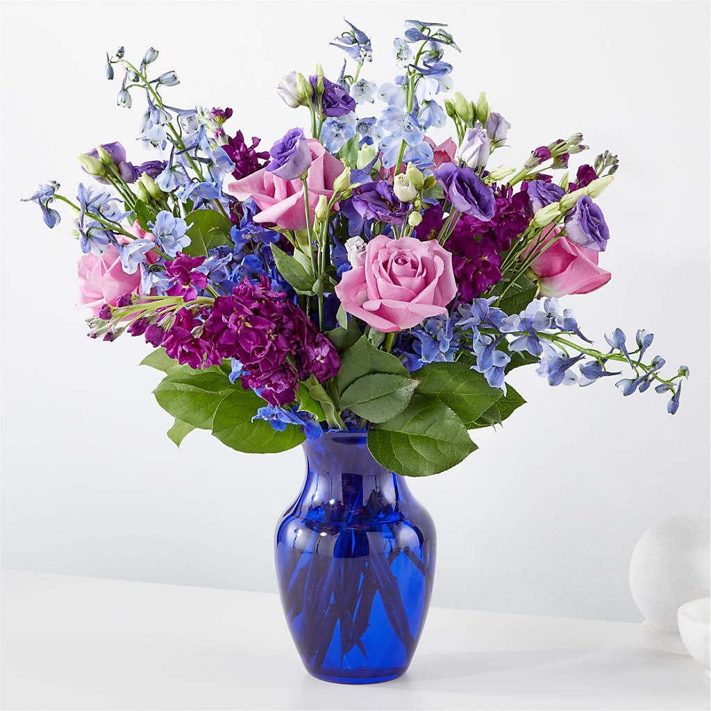 Twilight Glow Bouquet – Freesia Flowers, Tomball TX