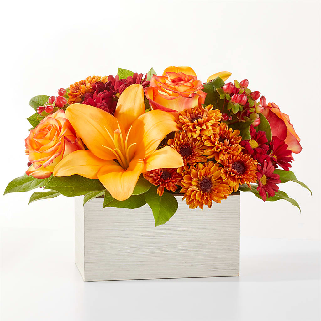 Backyard Bonfire Bouquet – Freesia Flowers, Tomball TX