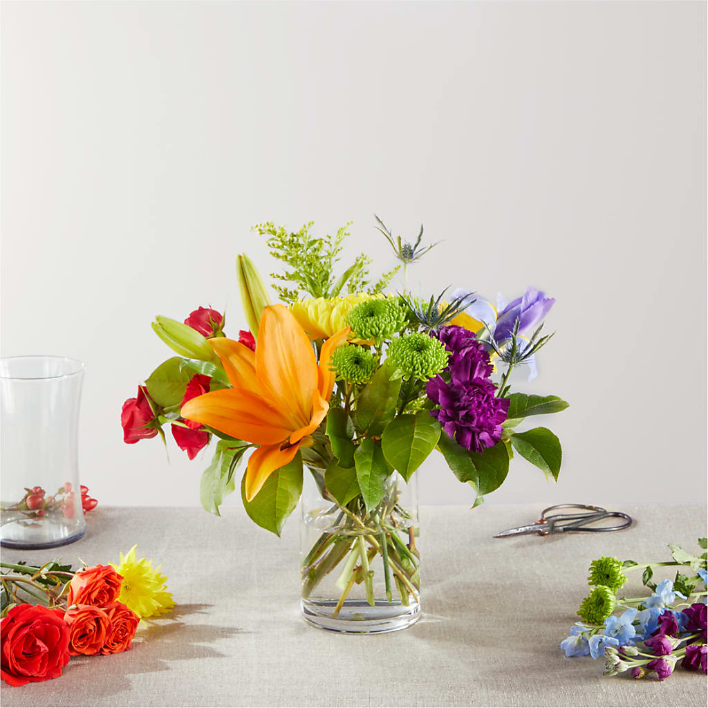 Summer Spectra - A Florist Original – Freesia Flowers, Tomball TX