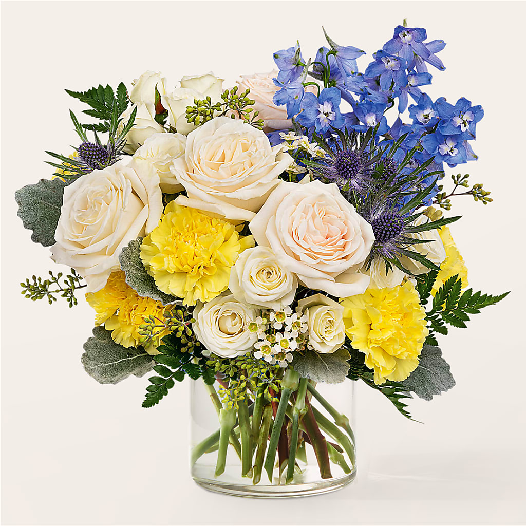 Lemon Sorbet Bouquet – Freesia Flowers, Tomball TX