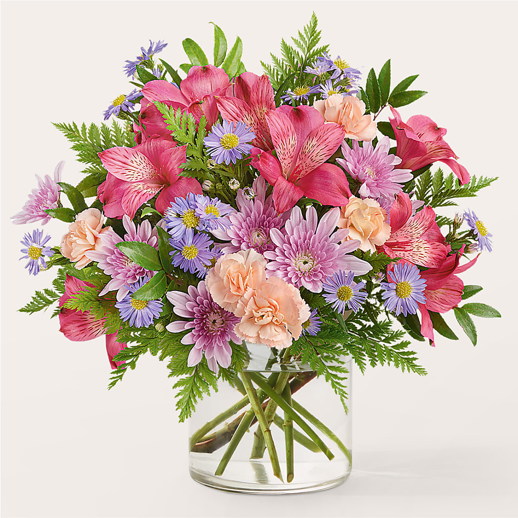 Sunset Serenade Bouquet – Freesia Flowers, Tomball TX