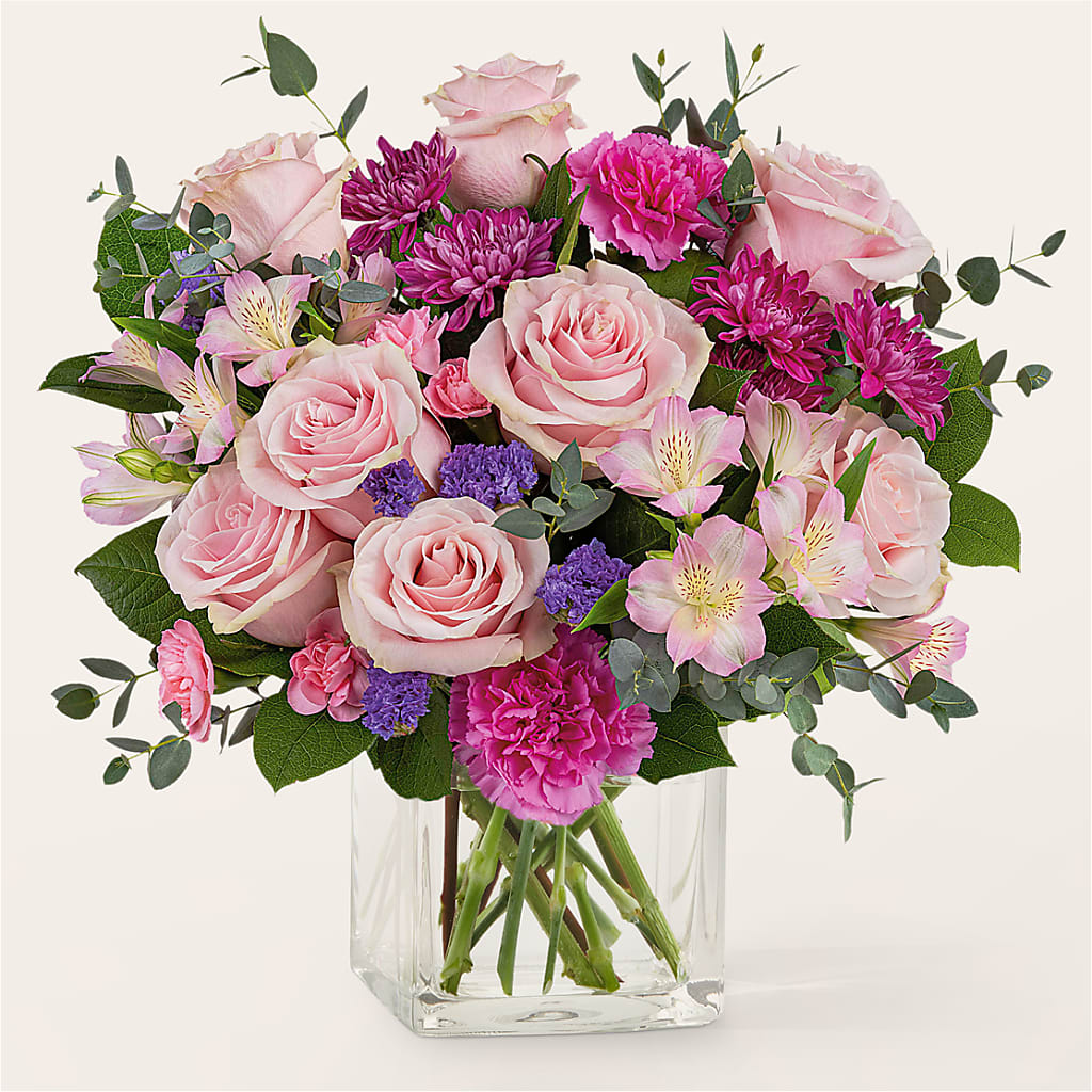 Rosy Radiance Bouquet – Freesia Flowers, Tomball TX