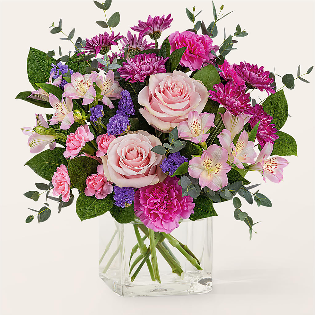 Rosy Radiance Bouquet – Freesia Flowers, Tomball TX