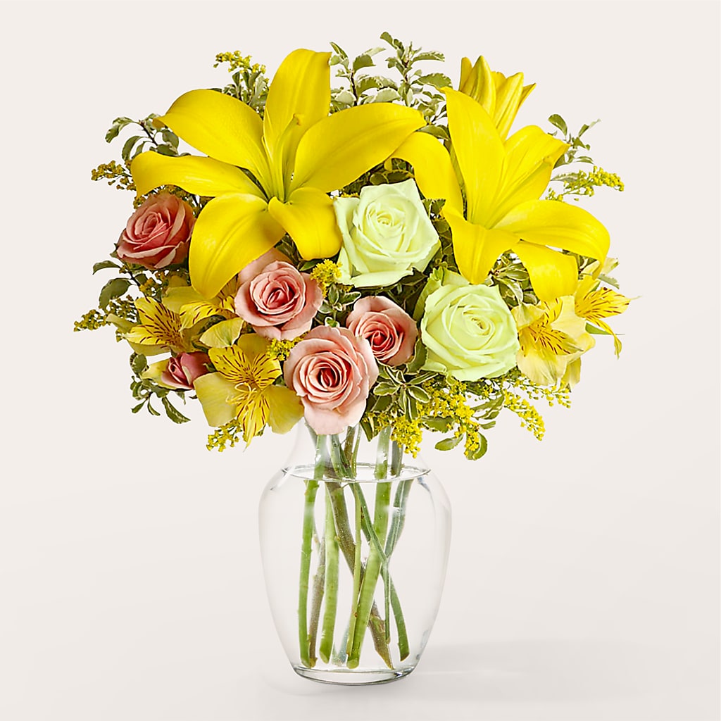 Sunburst Bouquet – Freesia Flowers, Tomball TX