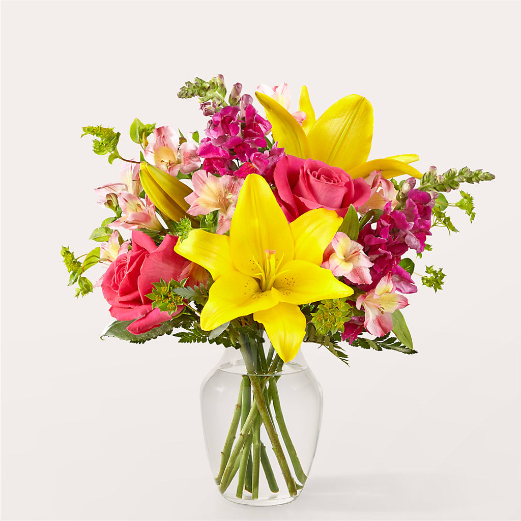 Lovely Day Bouquet – Freesia Flowers, Tomball TX