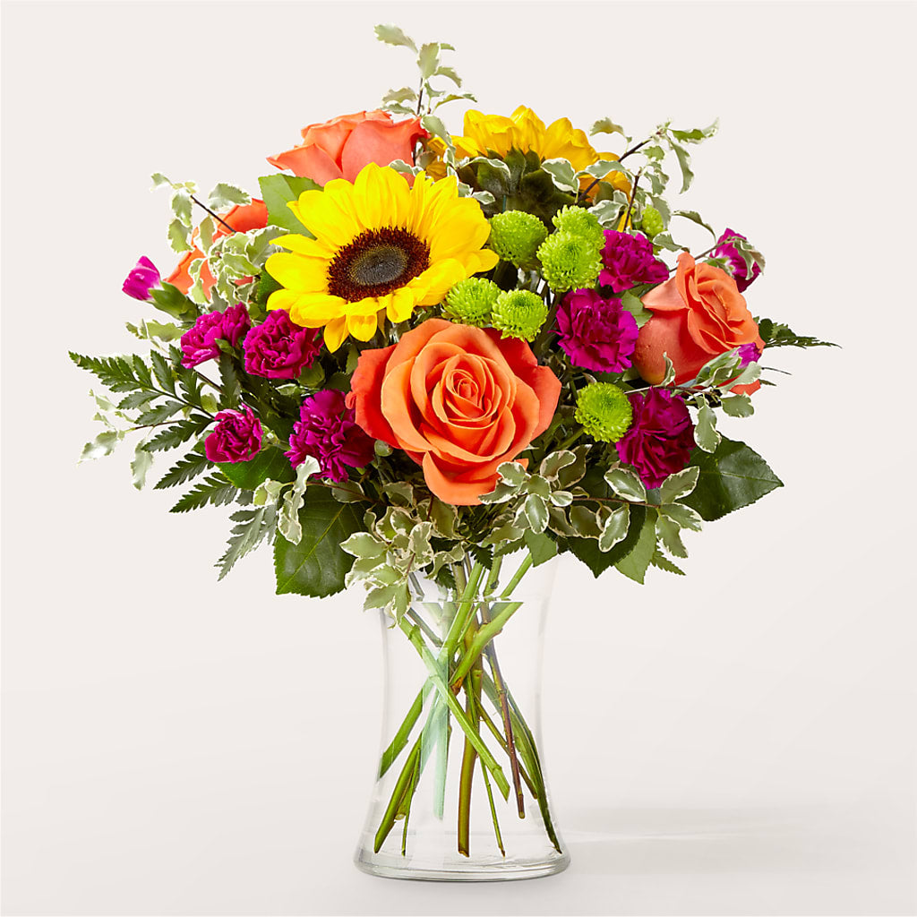 Warmth & Light Bouquet – Freesia Flowers, Tomball TX
