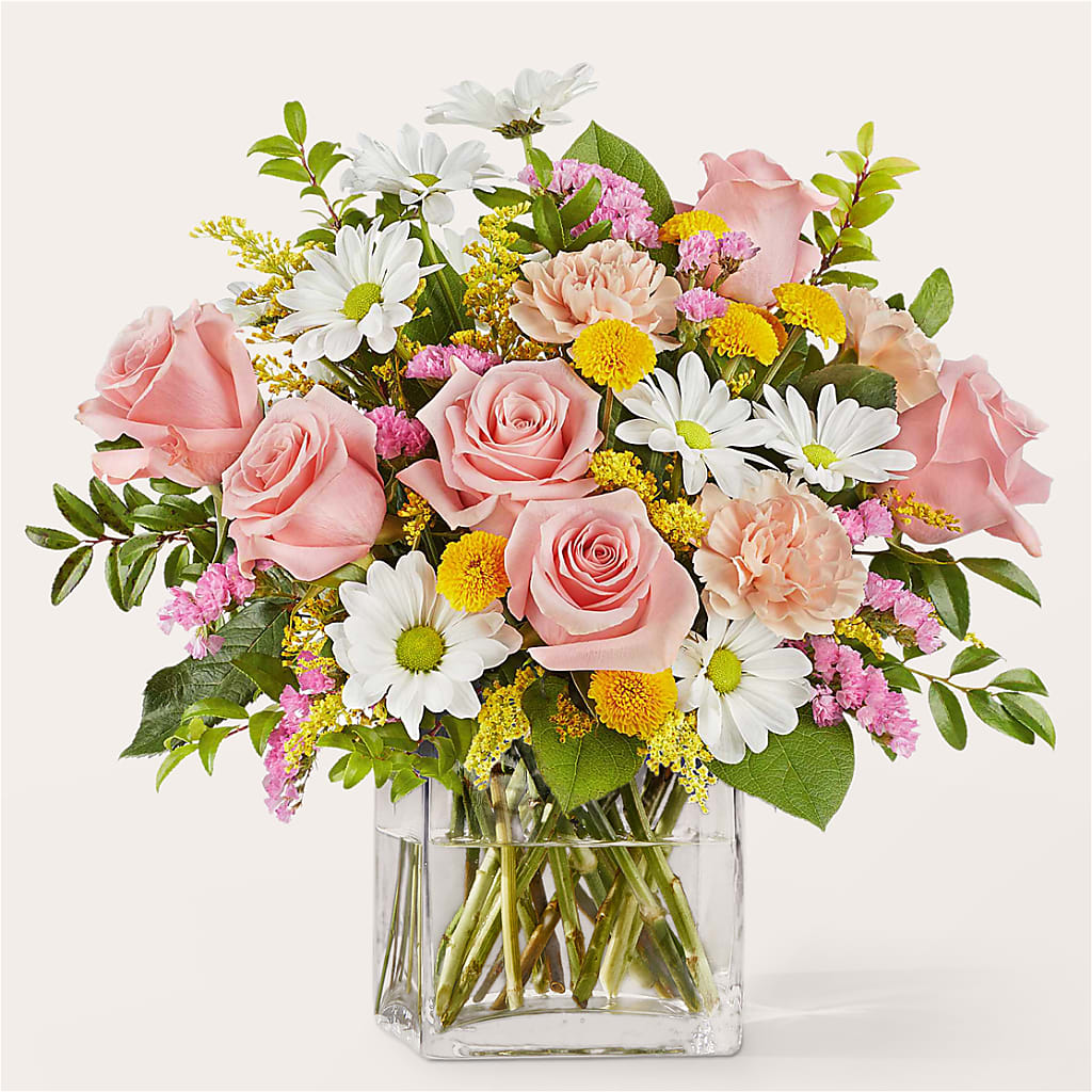Country Cottage Bouquet – Freesia Flowers, Tomball TX