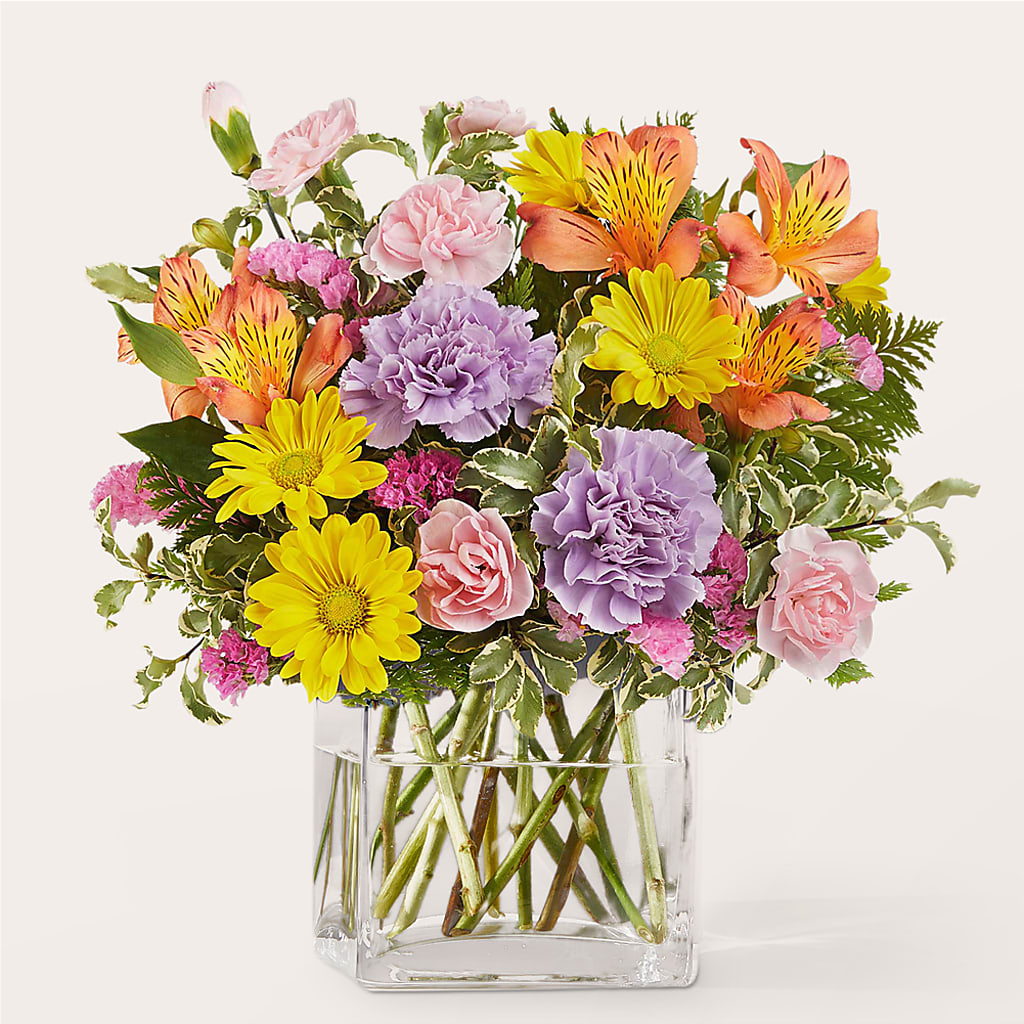 Shades of Happiness Bouquet – Freesia Flowers, Tomball TX