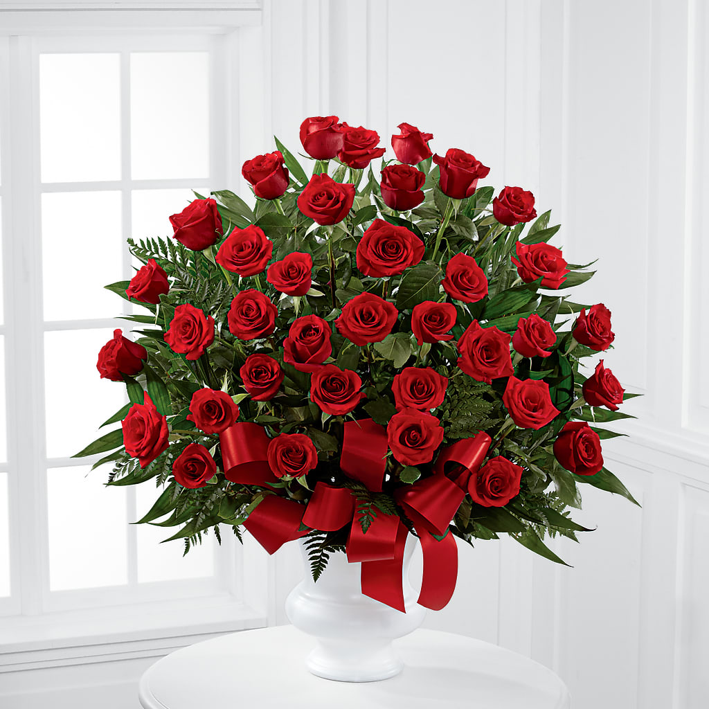 Blessed with Love Arrangement – Freesia Flowers, Tomball TX