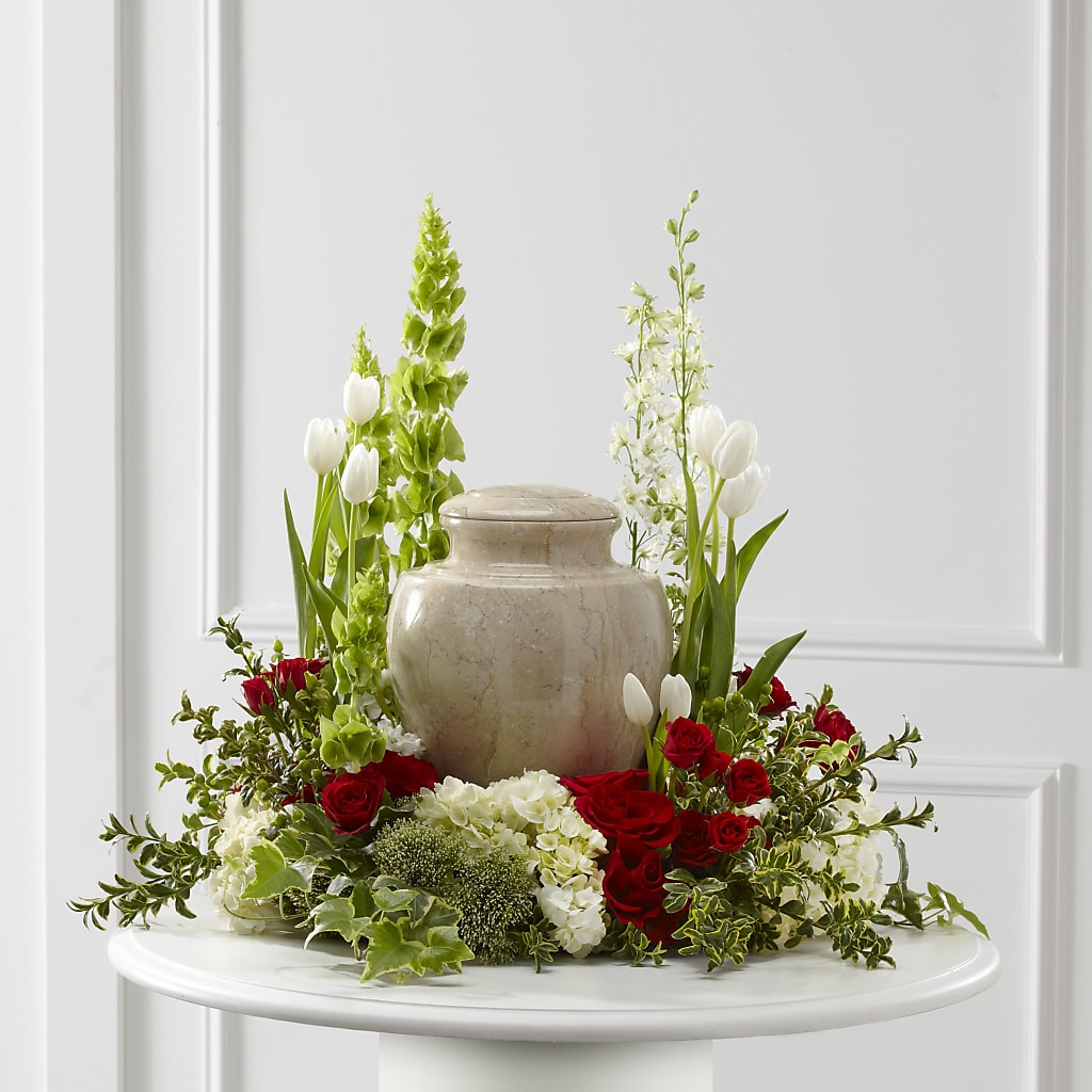 Tears of Comfort Arrangement – Freesia Flowers, Tomball TX