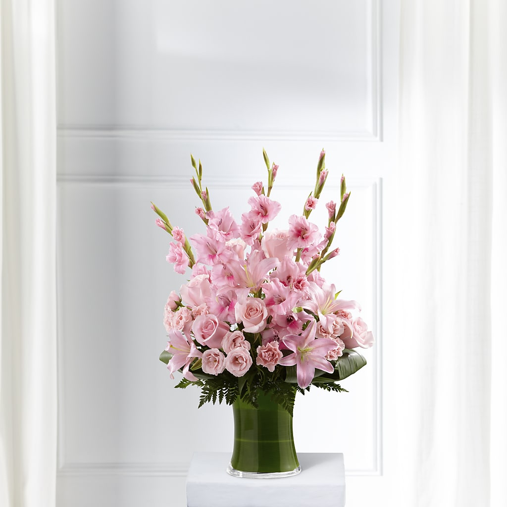 Lovely Tribute Bouquet – Freesia Flowers, Tomball TX
