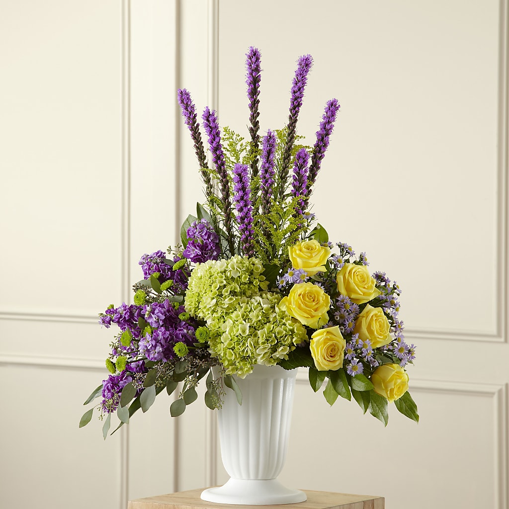 Affection Arrangement – Freesia Flowers, Tomball TX