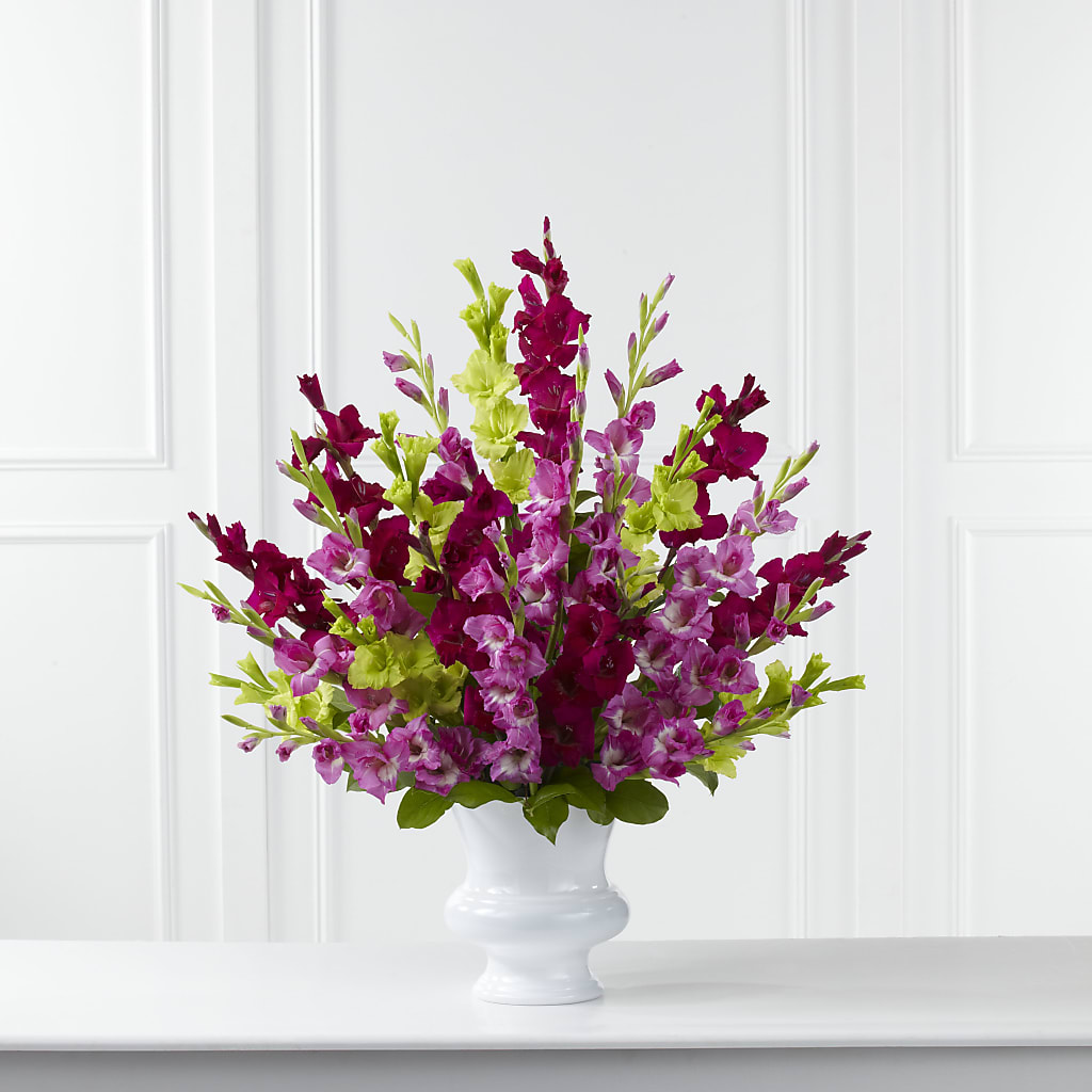 Solemn Offering Arrangement – Freesia Flowers, Tomball TX