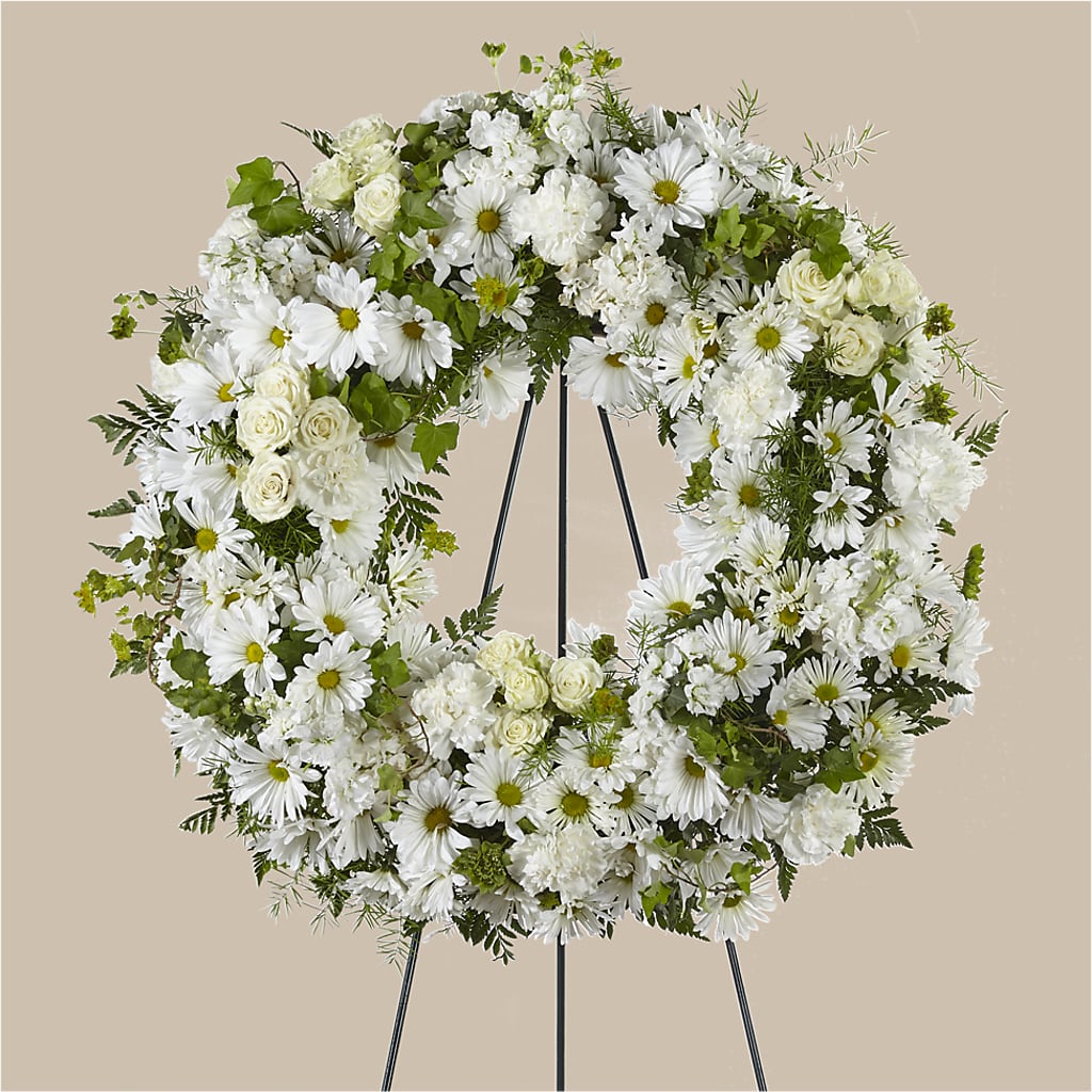 Faithful Wishes Wreath – Freesia Flowers, Tomball TX