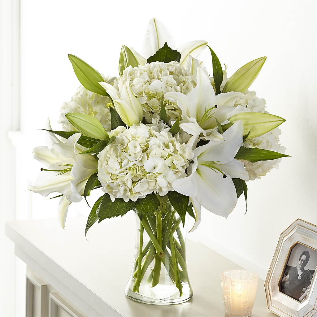 Compassionate Lily Bouquet – Freesia Flowers, Tomball TX