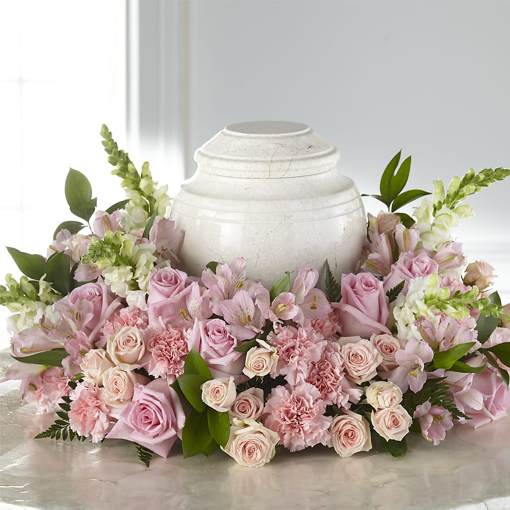 Blooms of Hope Cremation Adornment – Freesia Flowers, Tomball TX