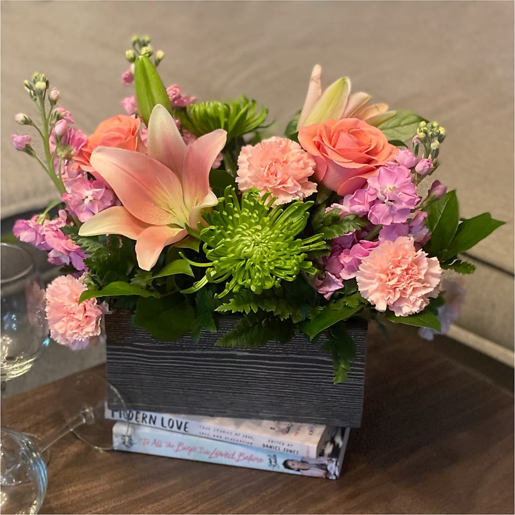 Beautiful Spirit Basket – Freesia Flowers, Tomball TX