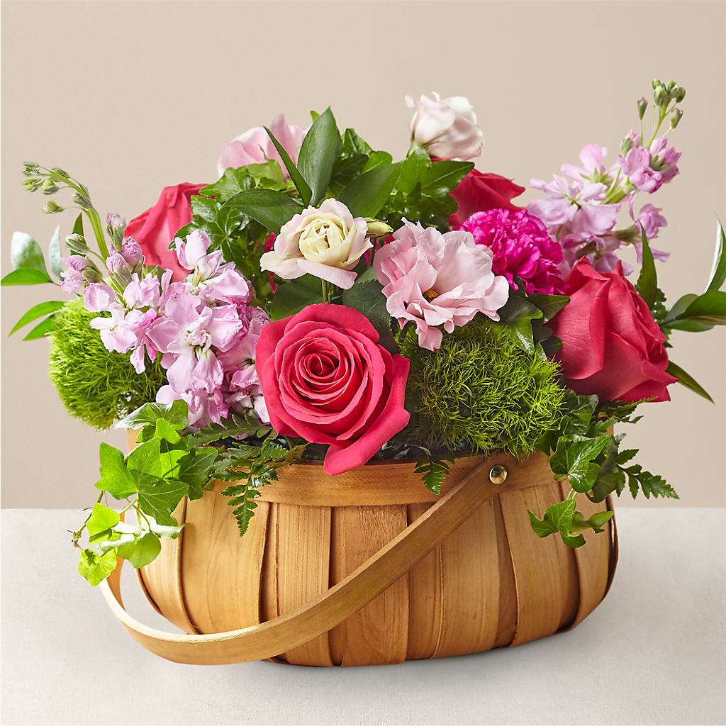 Radiance in Bloom Basket – Freesia Flowers, Tomball TX