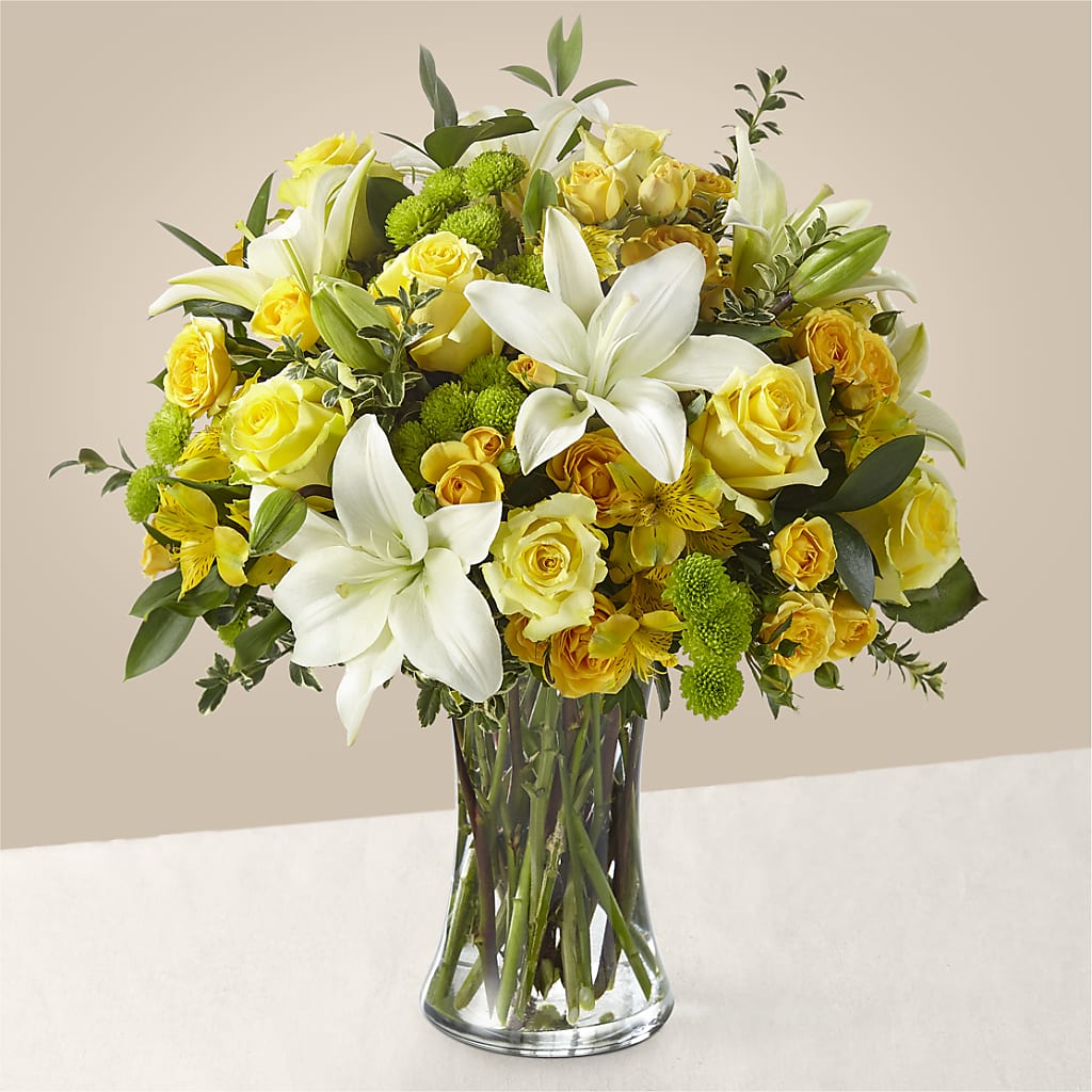 Hope & Serenity Bouquet – Freesia Flowers, Tomball TX