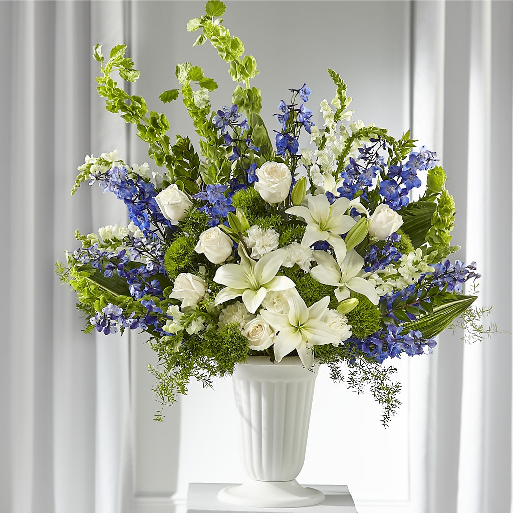 Heartfelt Hope Arrangement – Freesia Flowers, Tomball TX