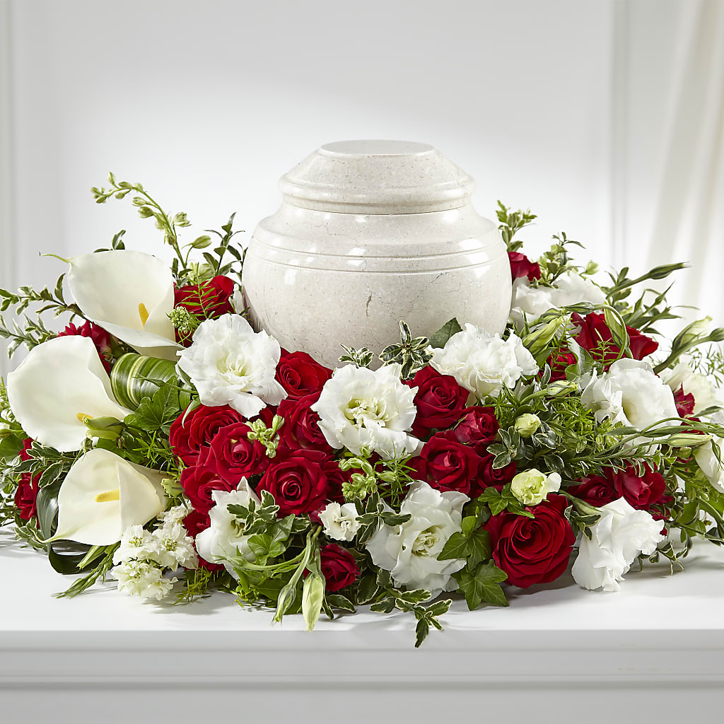 In My Memories Cremation Adornment – Freesia Flowers, Tomball TX