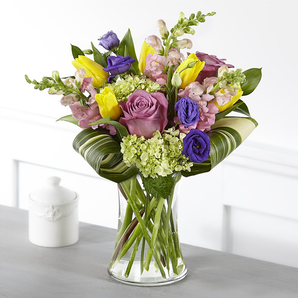 Wondrous Memories Bouquet – Freesia Flowers, Tomball TX