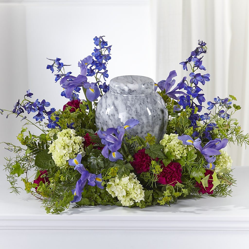 Forever Remembered Cremation Adornment – Freesia Flowers, Tomball TX
