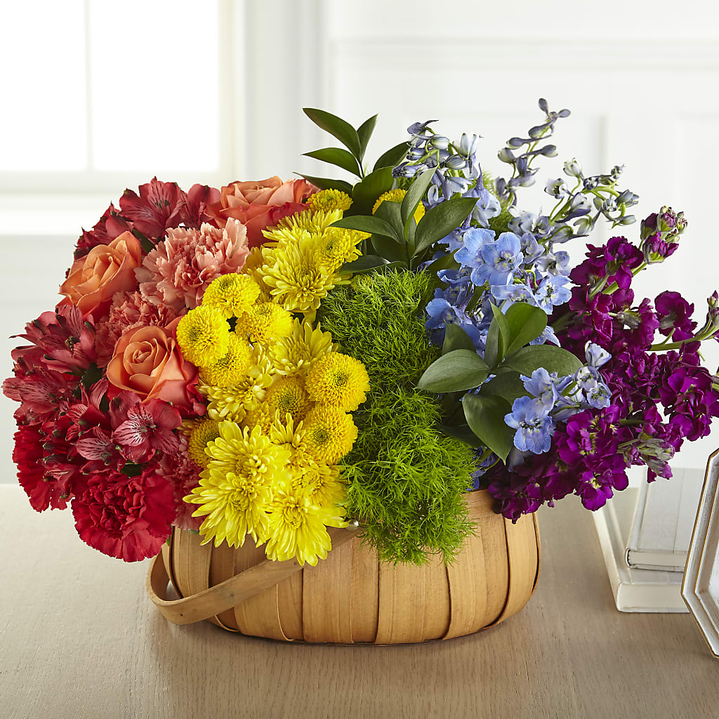Prideful Basket – Freesia Flowers, Tomball TX
