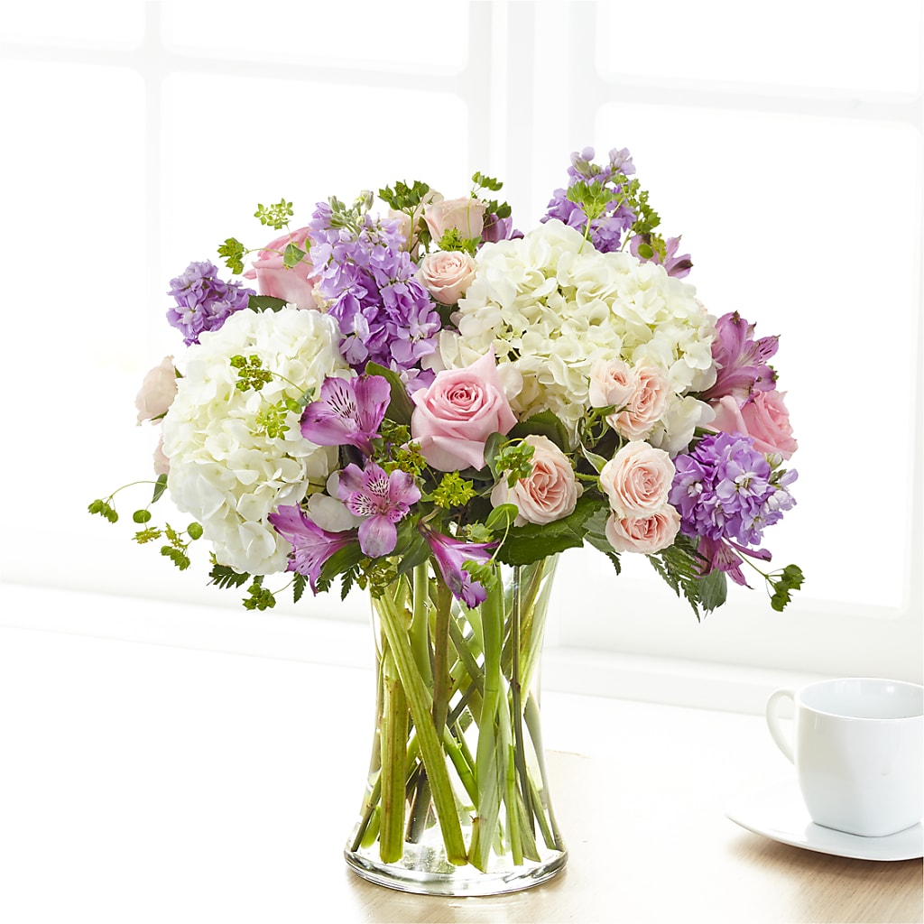 Shared Sentiment Bouquet – Freesia Flowers, Tomball TX