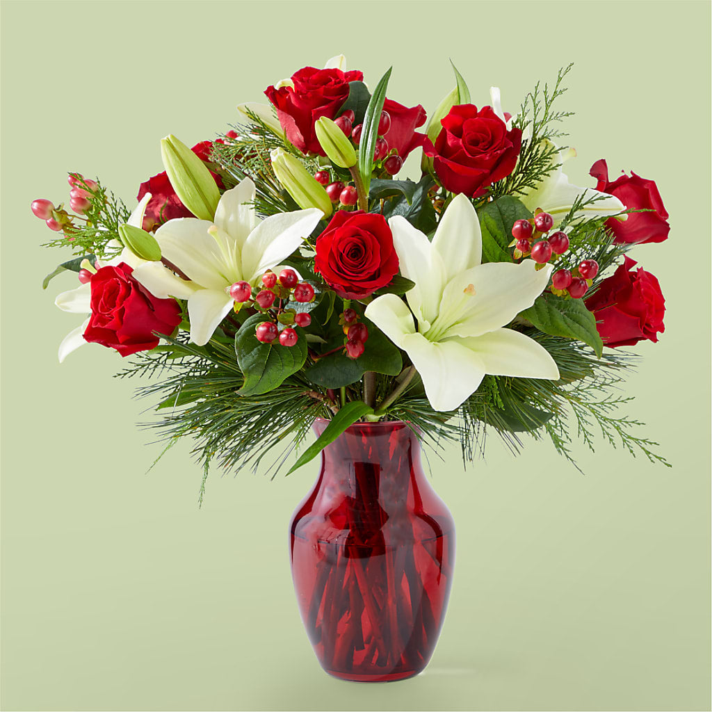 Evergreen Delight Bouquet – Freesia Flowers, Tomball TX