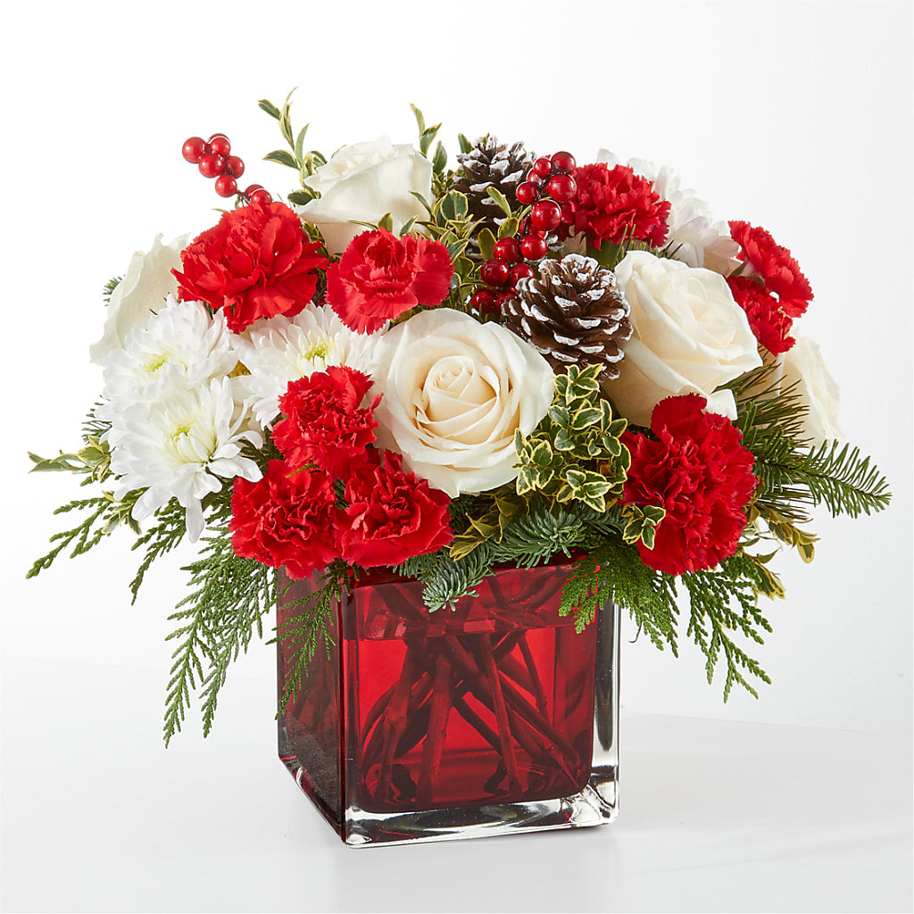 Christmas Market Bouquet – Freesia Flowers, Tomball TX
