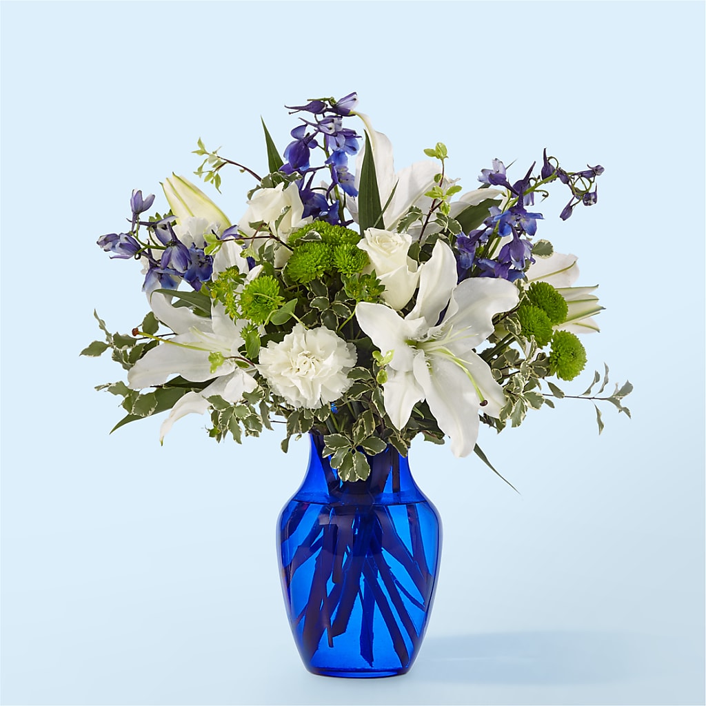 Santorini Bouquet – Freesia Flowers, Tomball TX