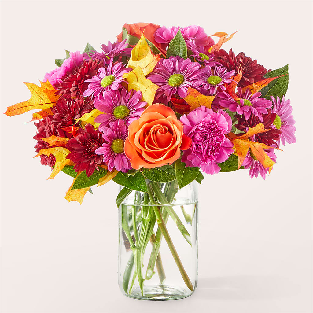 Mum's the Word Bouquet – Freesia Flowers, Tomball TX