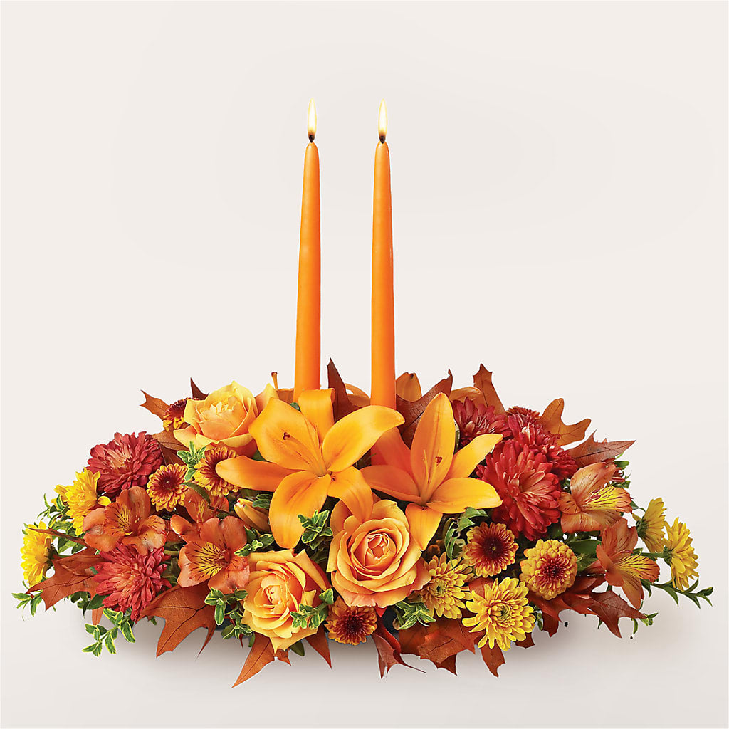 Traditions Centerpiece – Freesia Flowers, Tomball TX