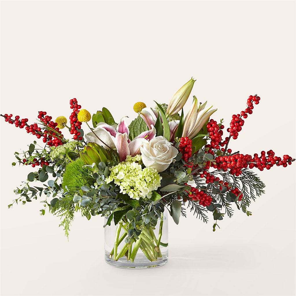 Berry & Bright Bouquet – Freesia Flowers, Tomball TX
