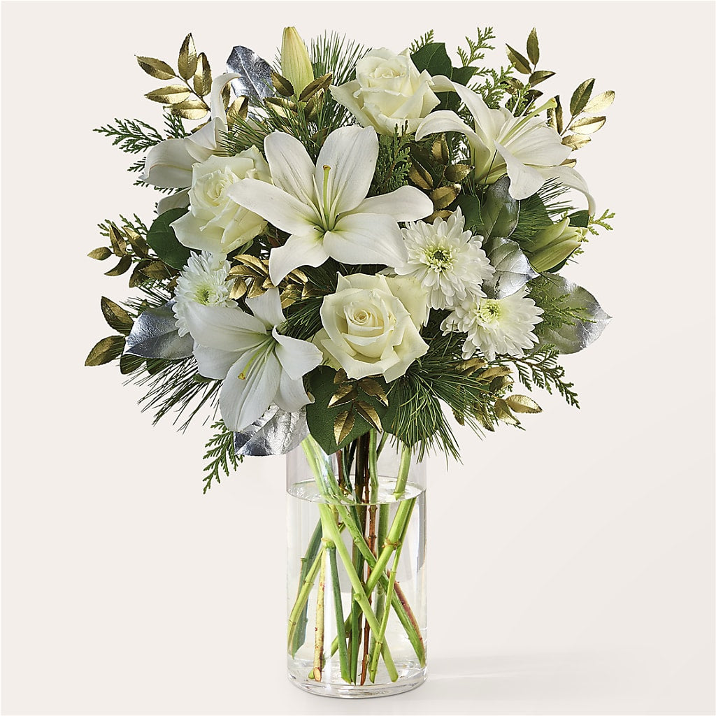 Wintry Mix Bouquet – Freesia Flowers, Tomball TX