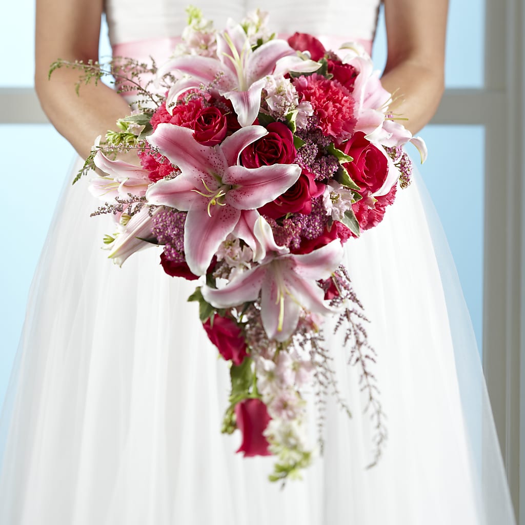 Lily & Rose Bouquet – Freesia Flowers, Tomball TX