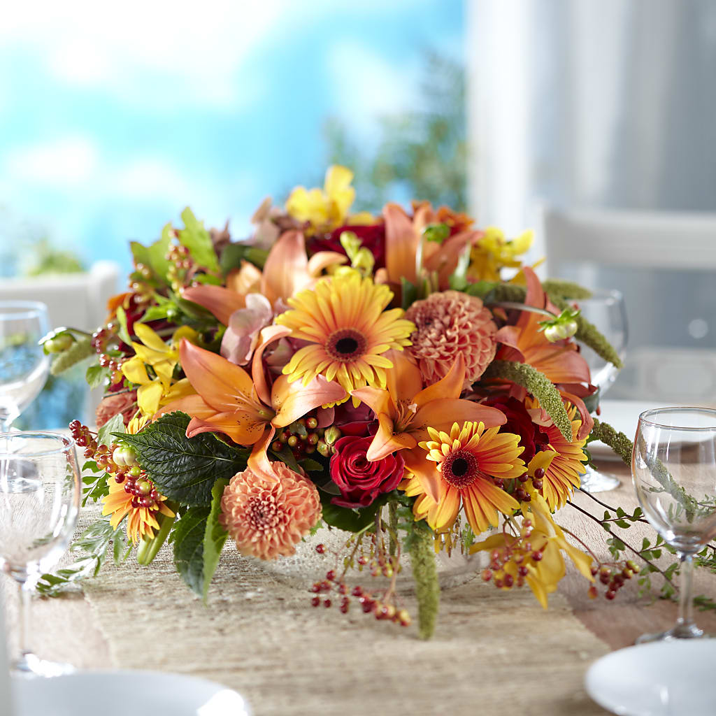 One and Only Centerpiece – Freesia Flowers, Tomball TX