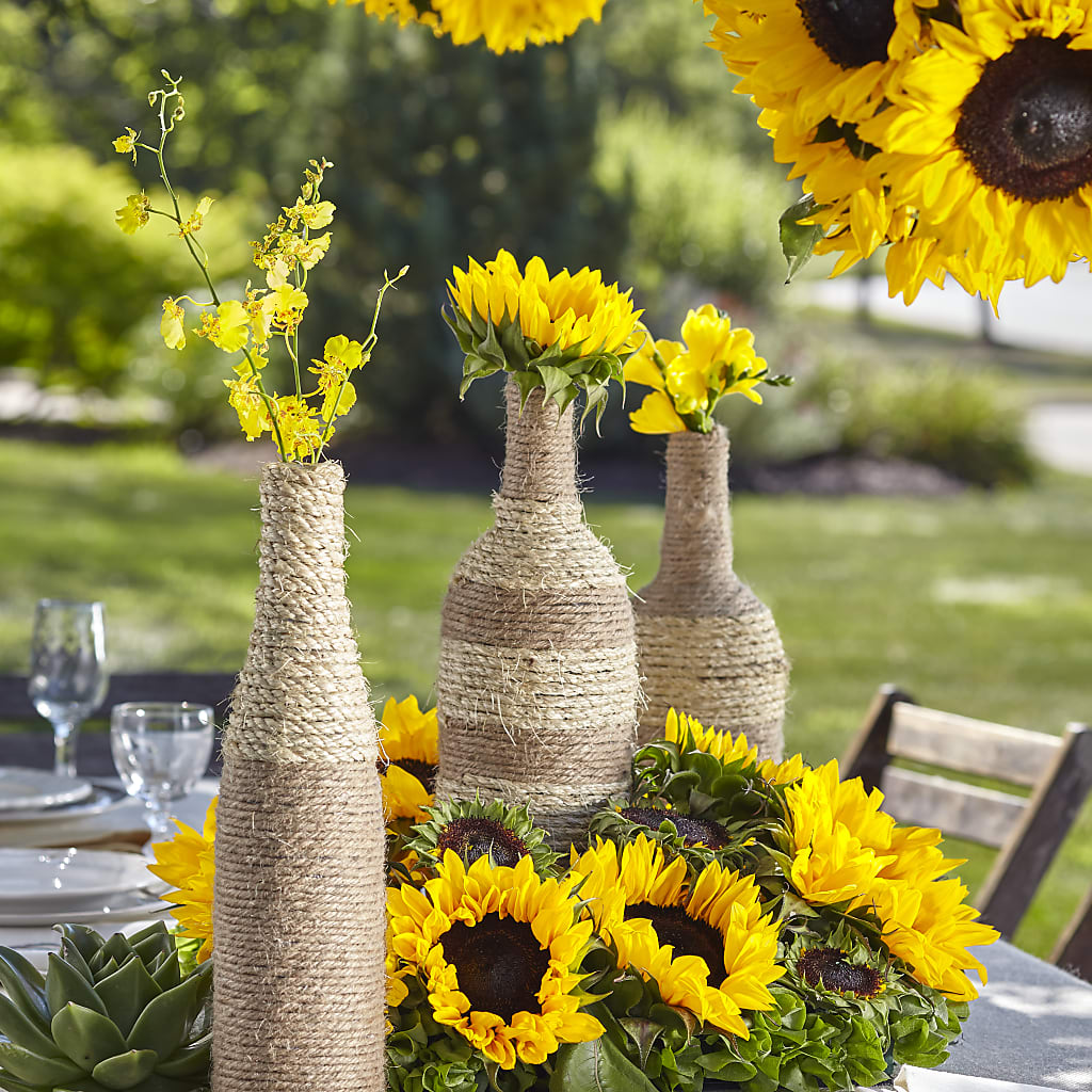 Sublime Garden Centerpiece – Freesia Flowers, Tomball TX