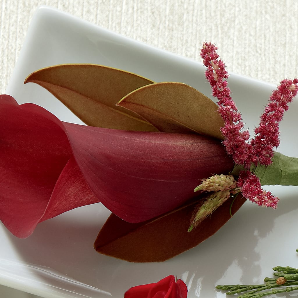 Red Calla Boutonniere – Freesia Flowers, Tomball TX