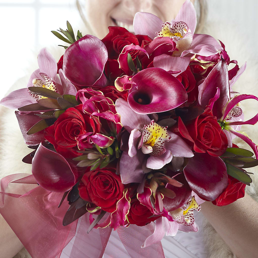 Heart of Hearts Bouquet – Freesia Flowers, Tomball TX