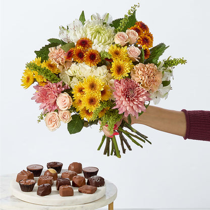 Fall Celebration Bouquet –  Freesia Flowers, Tomball TX