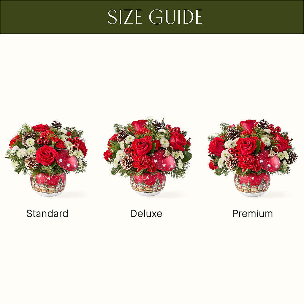Christmas Carols Ornament –  Freesia Flowers, Tomball TX